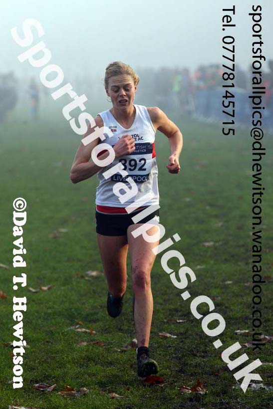 Senior and under-23 women, European Cross Country Trials, Sefton Park, Liverpool. Photo: David T. Hewitson/Sports for All Pics
